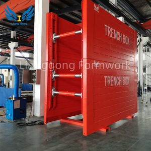 Lianggong Gorąca sprzedaż System podp&oacute;r do wykop&oacute;w z tarczą do wykop&oacute;w Materiał stalowy z ceną fabryczną