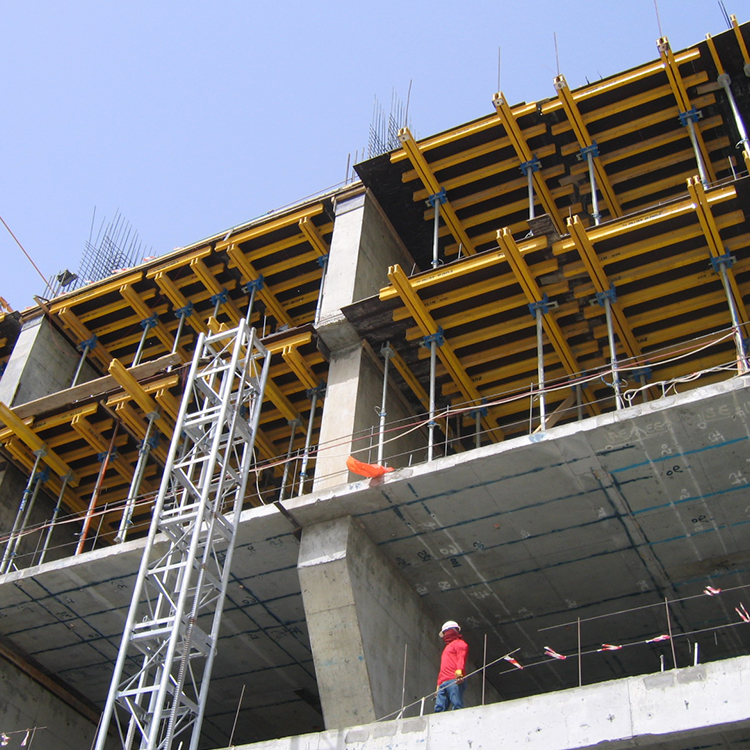 Çin Ekonomik Özelleştirilmiş H20 Timber Işın Tablo Kalıp Sistemi Karmaşık Kat Planı Beton Döşeme Yapısı 